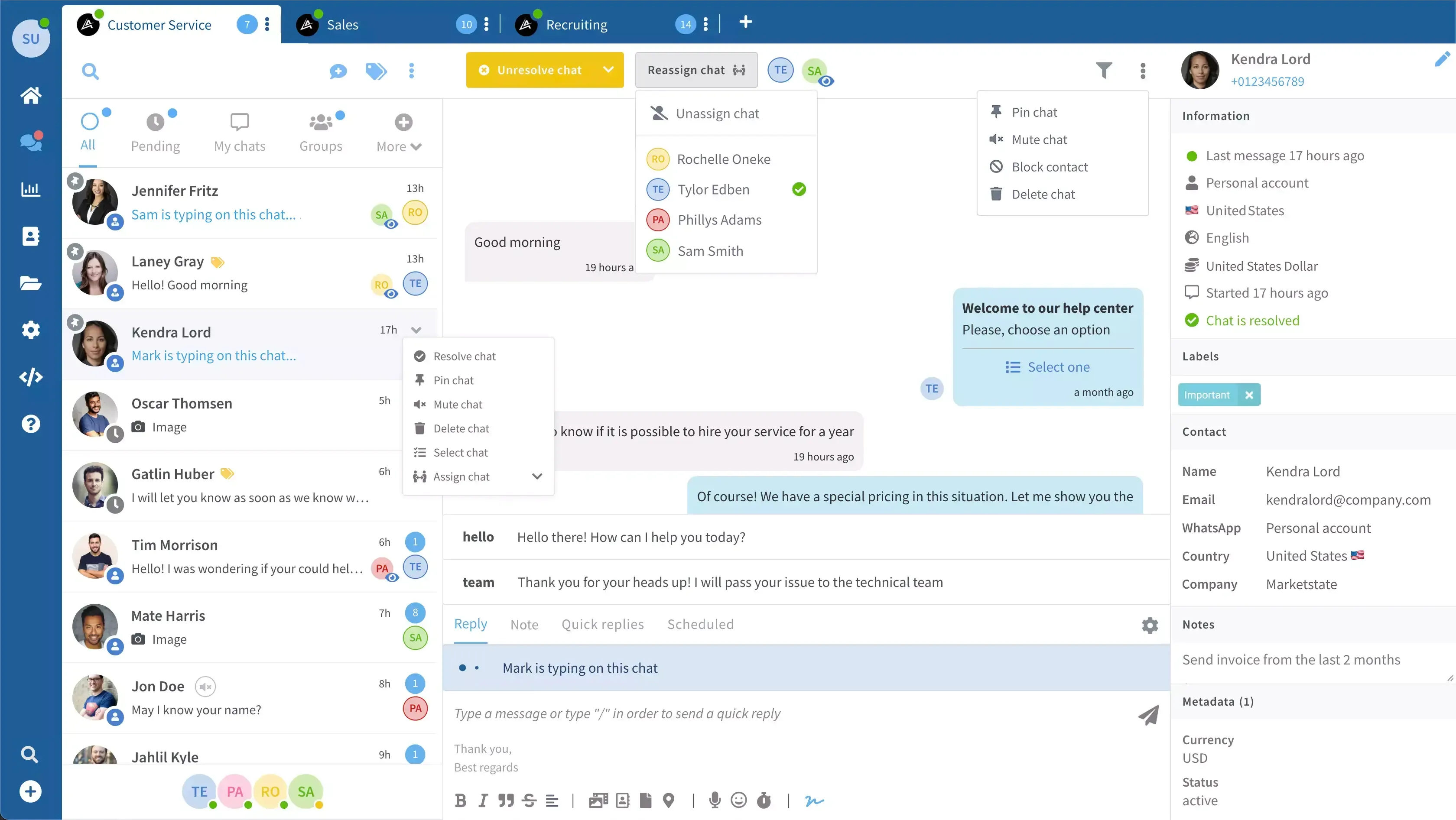 BaroliChat. Su solución para chat empresarial.